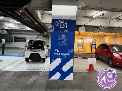 สติ๊กเกอร์หุ้มเสาปูน