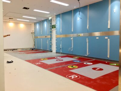 สติ๊กเกอร์ติดพื้น