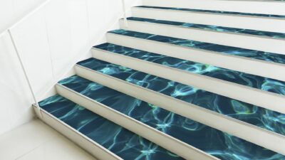 รับทำสติ๊กเกอร์ติดบันได