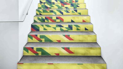 สติ๊กเกอร์ติดบันได