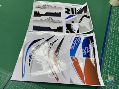 รับทำสติ๊กเกอร์ชุดพาร์ทติดรถ