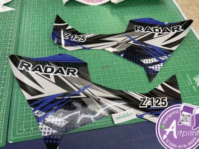 รับทำสติ๊กเกอร์ชุดพาร์ทติดรถ