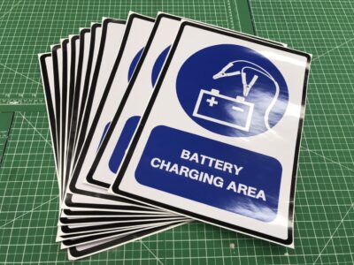 สติ๊กเกอร์ติดเครื่องจักร