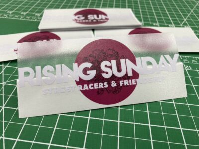 พิมพ์สติ๊กเกอร์ไดคัท ด่วน