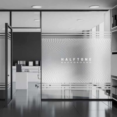 พิมพ์หมึกขาว ไล่เฉดสี ลงบนสติ๊กเกอร์ใส