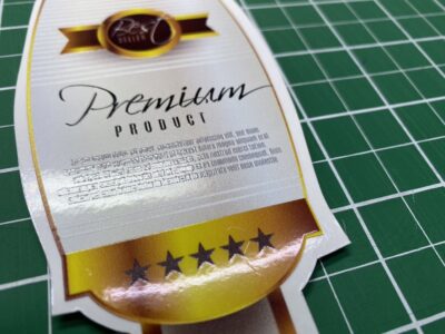 พิมพ์สติ๊กเกอร์ติดขวดเบียร์ ราคาส่ง