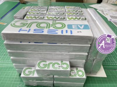 รับทำสติ๊กเกอร์โลโก้