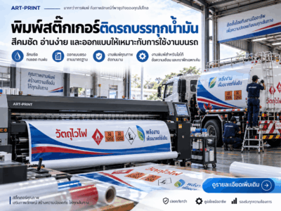 สติ๊กเกอร์ติดรถบรรทุกน้ำมัน